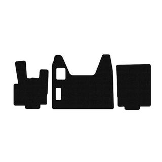 Резиновые Коврики Carsuit (Черные) DAF XF95 2002-2006 гг. фото 1