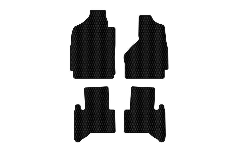 Dodge RAM (DR/DH/D1/DC/DM) 2002–2009 гг. Резиновые коврики Carsuit (2002-2009, черные) Фото 1