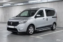 Renault Dokker 2013-2022 гг. Боковые Подножки Sunrise (2 шт., Алюминий) фото 1