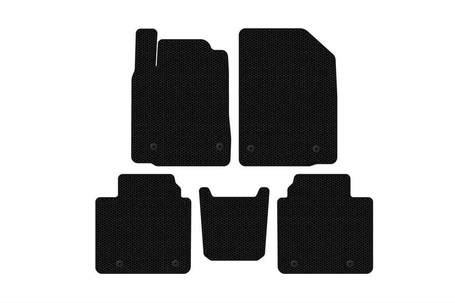 Lexus ES 2006-2011 гг. Резиновые Коврики Carsuit (Черные) Image