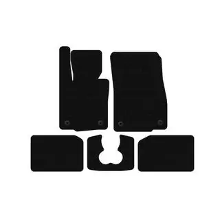 Резиновые коврики Carsuit (для S F55, 5-дверный, черные) фото 1
