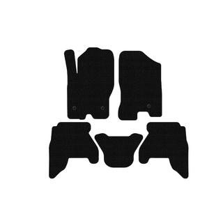 Резиновые коврики Carsuit V1 (2 ряда, черные, 2010-2014) Nissan Pathfinder R51 2005-2014 гг. фото 1