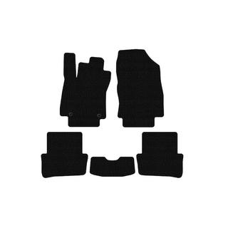 Резиновые коврики Carsuit (2012-2016, HB, 5-дверный, черные) Renault Clio IV 2012-2019 гг. фото 1
