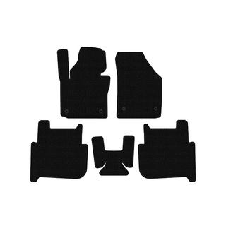 Резиновые коврики Carsuit (2 ряда, 2006-2010, 7-местный, черные) Volkswagen Touran 2003-2010 гг. фото 1