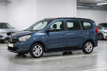 Dacia Lodgy 2012-2022 гг. Боковые пороги Bosphorus Black (2 шт., алюминий) фото 1