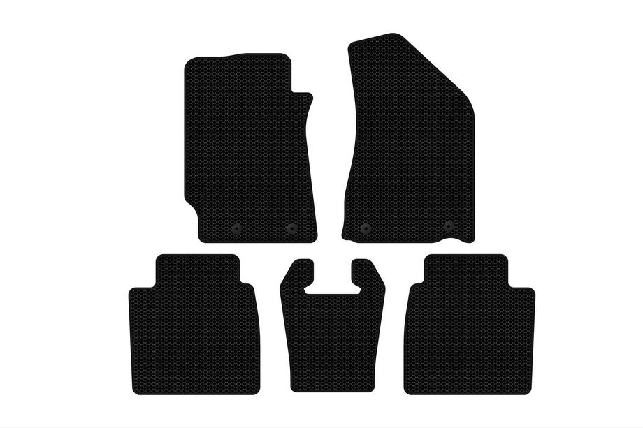 Geely Emgrand EC8 Резиновые коврики Carsuit (SD, черные) Фото 1