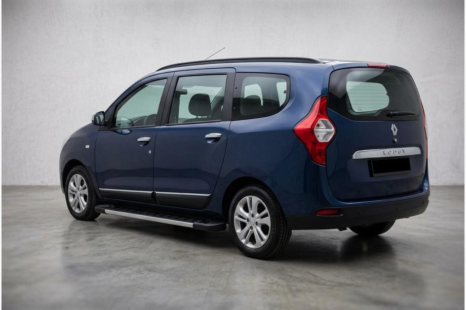 Renault Lodgy 2013-2022 гг. Боковые пороги RedLine V1 (2 шт., алюминий) Image