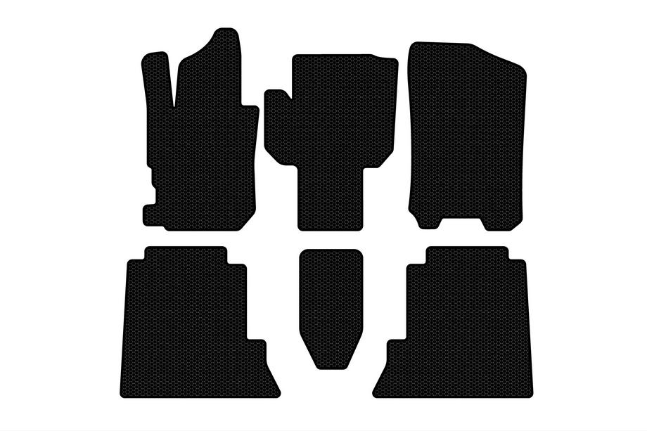Honda FR-V 2004-2009 гг. Резиновые Коврики Carsuit (Черные) Фото 1