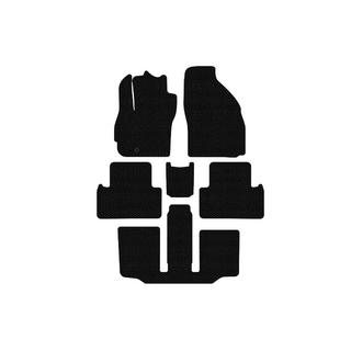 Резиновые Коврики Carsuit (3 Ряда, 7-местный, Черные) Mazda 5 2005-2009 гг. фото 1