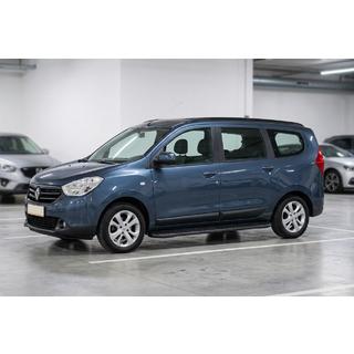 Боковые пороги Bosphorus Black (2 шт., алюминий) Renault Lodgy 2013-2022 гг. фото 1