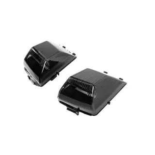 Поворотники на капот W464-Black V2 (2018-2022, 2 шт) Mercedes G class W463 2018-2024 гг. фото 4