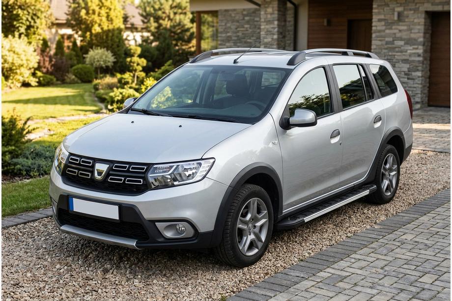 Renault Logan MCV 2013-2022 гг. Боковые пороги RedLine V1 (2 шт., алюминий) Image