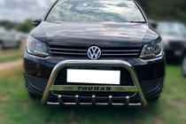 Volkswagen Touran 2010-2015 гг. Кенгурятник (нерж) фото 1