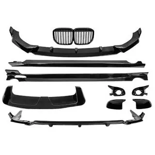 Комплект обвесов Warrior Black V1 (для M-Sport 2018-2022) фото 1