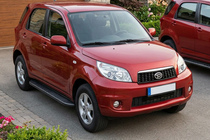 Daihatsu Terios 2006-2017 гг. Боковые пороги Bosphorus Black (2 шт., алюминий) фото 2