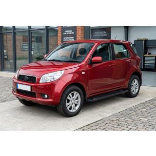 Боковые Подножки RedLine Black (2 шт., Алюминий) Daihatsu Terios 2006-2017 гг. фото 1