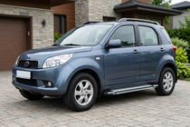 Daihatsu Terios 2006-2017 гг. Боковые Подножки Rainbow (2 шт., Алюминий) фото 1