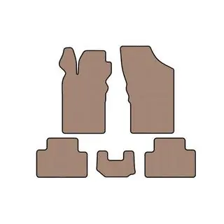 Резиновые Коврики Carsuit (Бежевые) фото 1