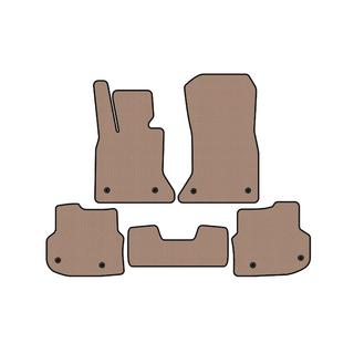 Резиновые Коврики Carsuit 2010-2013 (Бежевые) BMW 5 серия F10/F11 2010–2016 гг. фото 1