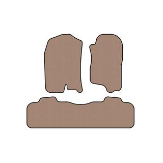 Резиновые Коврики Carsuit (2 Ряда, 2007-2014, Бежевые) Chevrolet Tahoe 2007-2014 гг. фото 1