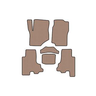 Резиновые Коврики Carsuit (Бежевые) Chevrolet Trailblazer 2002-2012 гг. фото 1