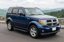 Dodge Nitro 2006-2011 гг. Боковые пороги Bosphorus Black (2 шт., алюминий) фото 1