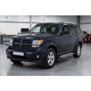 Боковые Подножки Rainbow (2 шт., Алюминий) Dodge Nitro 2006-2011 гг. фото 1