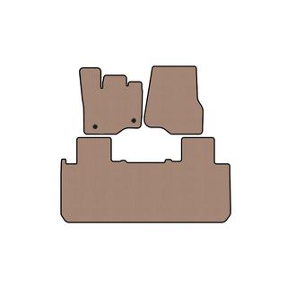 Резиновые Коврики Carsuit (Бежевые) Ford F-150 2014-2021 гг. фото 1
