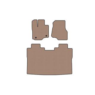 Резиновые коврики Carsuit (Raptor, бежевые) Ford F-150 2014-2021 гг. фото 1