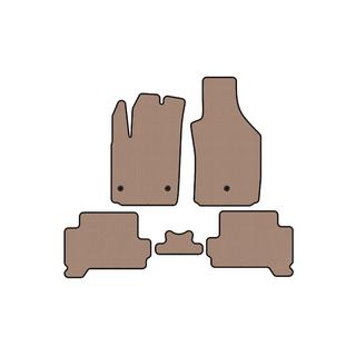 Резиновые коврики Carsuit (HB, Электро, бежевые) фото 1
