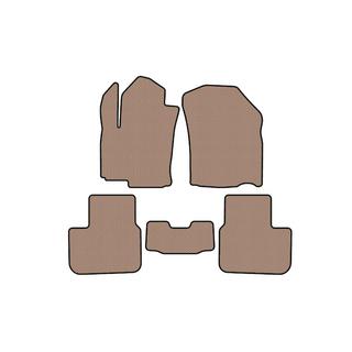 Резиновые Коврики Carsuit (HB, Бежевые) Fiat Sedici 2006-2014 гг. фото 1