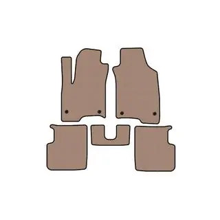 Резиновые Коврики Carsuit (Бежевые) фото 1