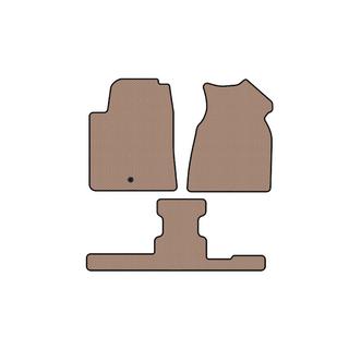 Резиновые коврики Carsuit (1+3 ряд, 2013-2017, бежевые) фото 1