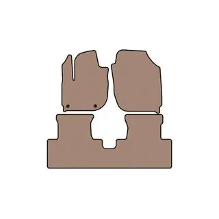 Резиновые коврики Carsuit (Электро, Бежевый) фото 1