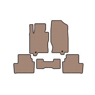 Резиновые коврики Carsuit (G35 S, Купе, бежевые) Infiniti G25/G35/37 (V36/CV36) 2006-2015 гг. фото 1