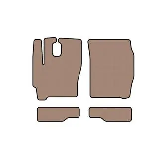 Резиновые Коврики Carsuit (Бежевые) фото 1