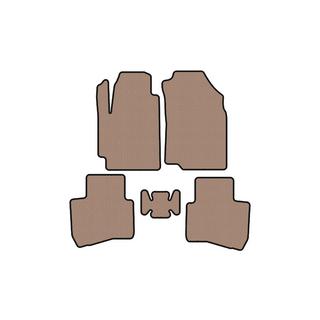 Резиновые Коврики Carsuit (Бежевые) JAC S2 2014-2020 гг. фото 1
