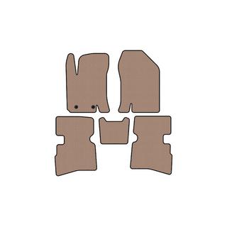 Резиновые Коврики Carsuit (Бежевые) JAC S4 2018- гг. фото 1