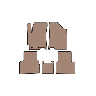 Резиновые Коврики Carsuit (Бежевые) JAC J7 2018- гг. фото 1