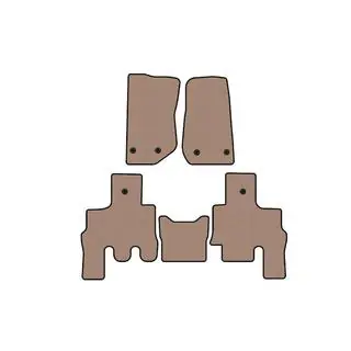 Резиновые Коврики Carsuit (Бежевые) фото 1