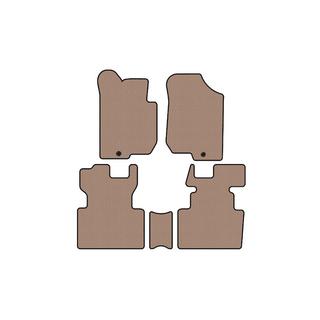 Резиновые коврики Carsuit (2006-2012, 2 ряда, 7-местный, бежевые) фото 1