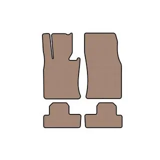 Резиновые коврики Carsuit (для R56, бежевые) фото 1