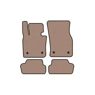 Резиновые коврики Carsuit (для F56, бежевые) фото 1