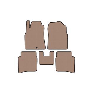 Резиновые коврики Carsuit (SD, бежевые) Nissan Primera P12 2002–2007 гг. фото 1