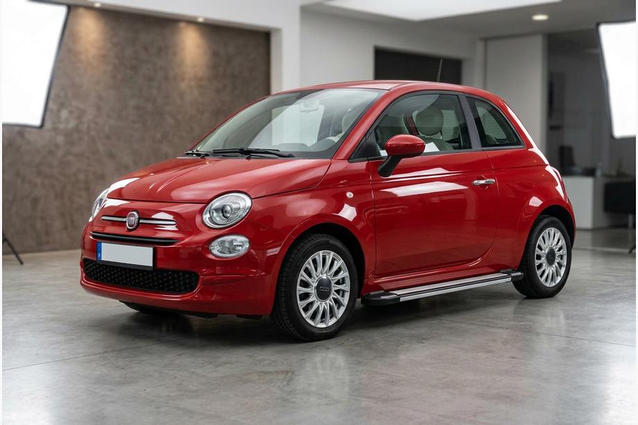 Fiat 500/500L 2013-2022 гг. Боковые Подножки Rainbow (2 шт., Алюминий) Image