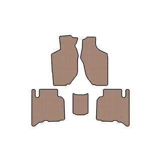 Резиновые коврики Carsuit (5-дверный, бежевые) Opel Frontera 1998-2003 гг. фото 1