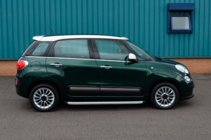 Fiat 500/500L 2013-2022 гг. Боковые Подножки Fullmond (2 шт., Алюминий) фото 4