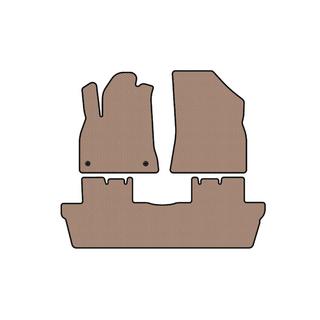 Резиновые Коврики Carsuit (Бежевые) Peugeot 5008 2009-2016 гг. фото 1