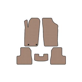 Резиновые Коврики Carsuit (2009-2013, Бежевые) Peugeot 206 1998-2024 гг. фото 1