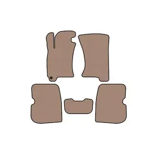 Резиновые Коврики Carsuit (Бежевые)